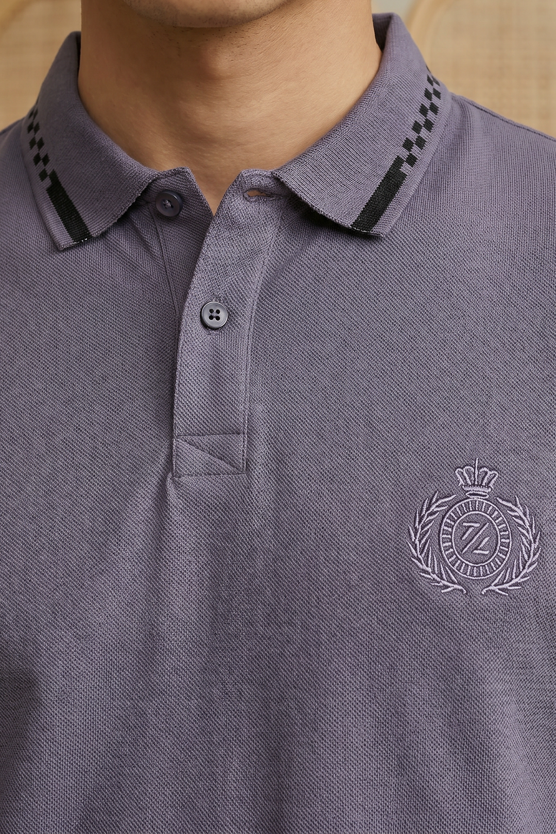 Geomatery Collar Polo - 6002