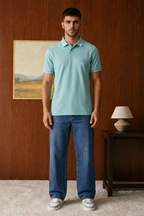 Geomatery Collar Polo - 6002