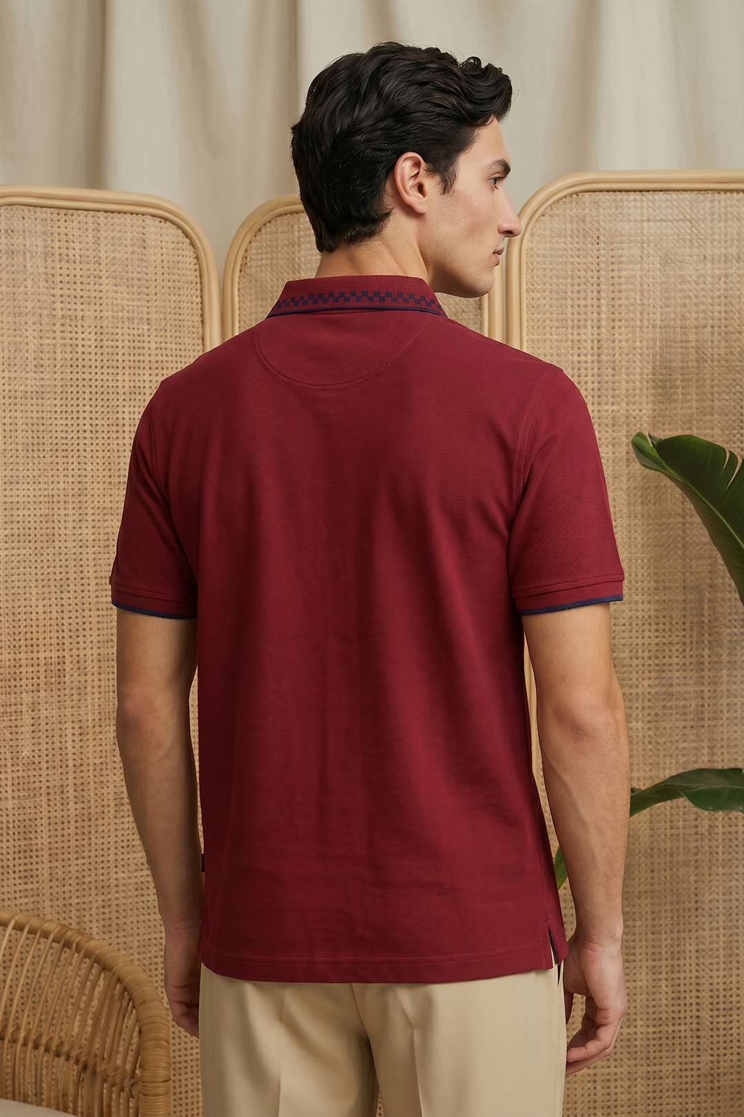 Geomatery Collar Polo - 6002