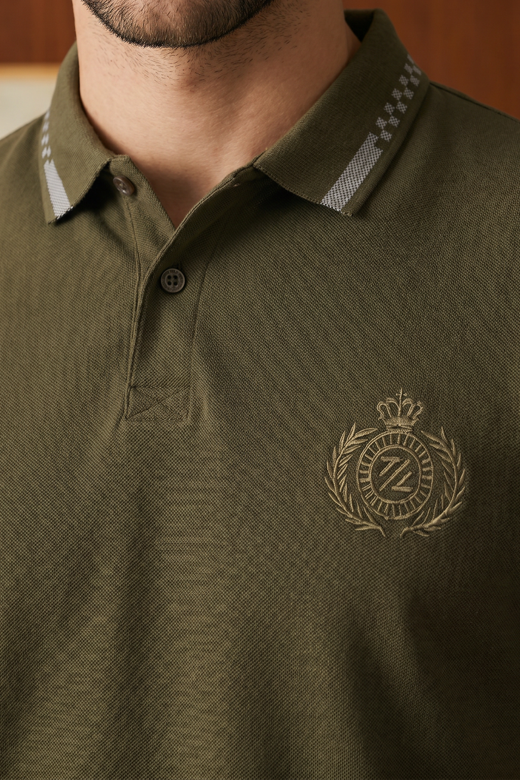 Geomatery Collar Polo - 6002