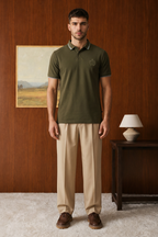 Geomatery Collar Polo - 6002