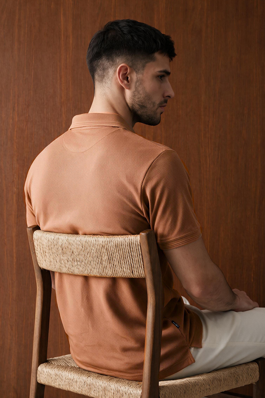 Textured Polo - 6005