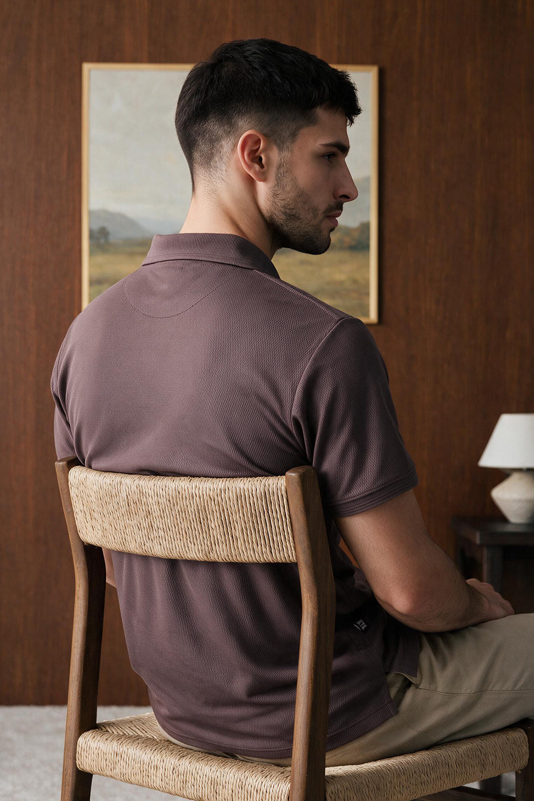 Textured Polo - 6005