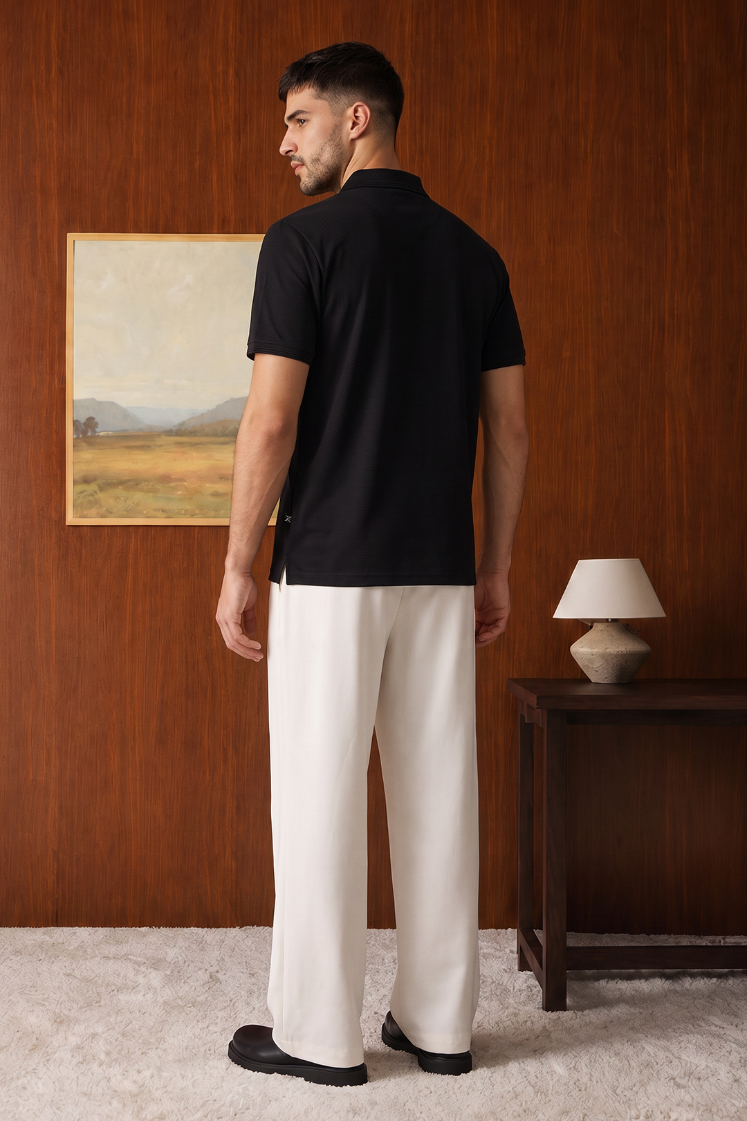 Textured Polo - 6005