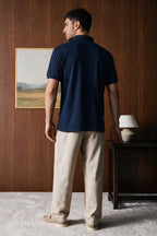 Textured Polo - 6005