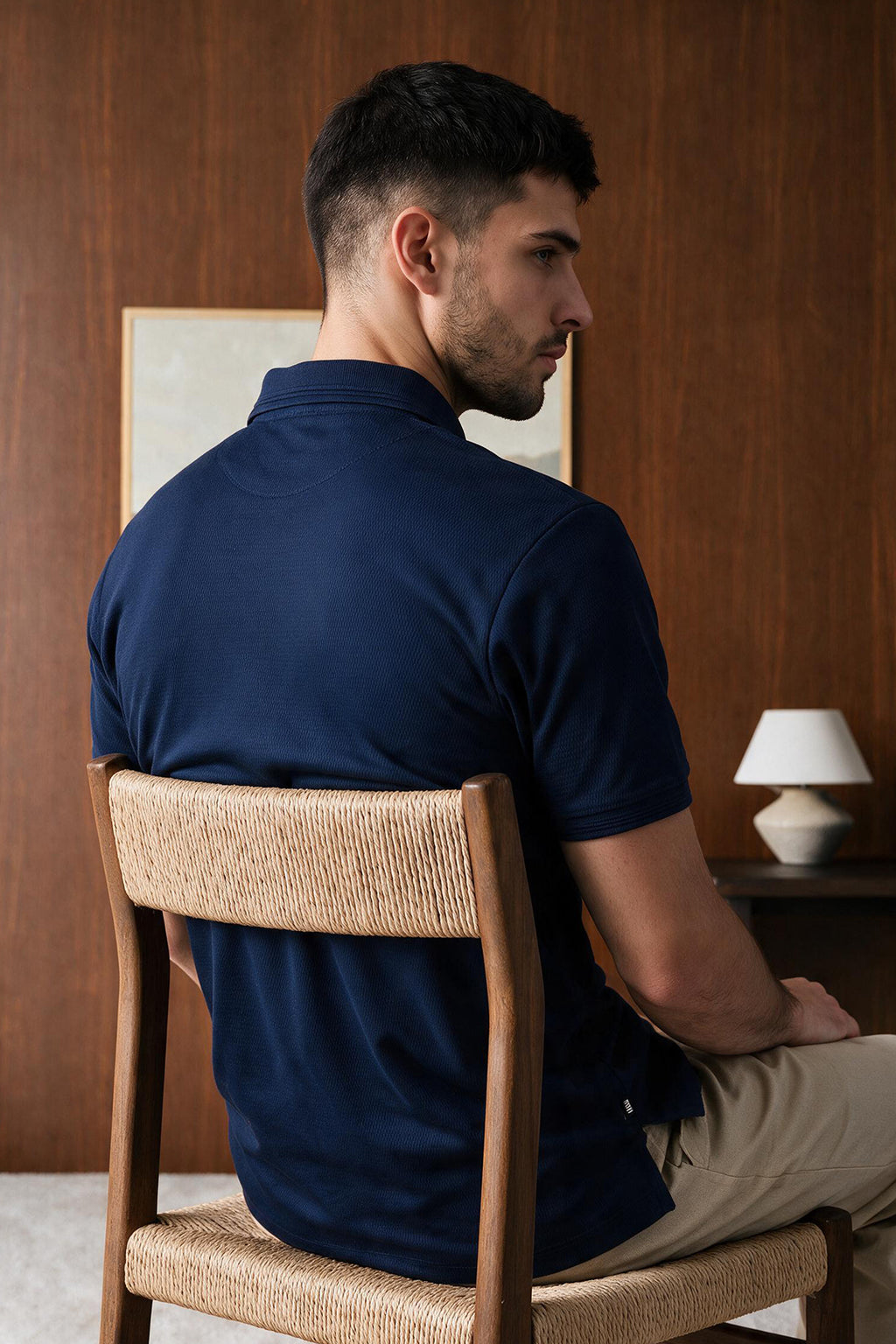 Textured Polo - 6005
