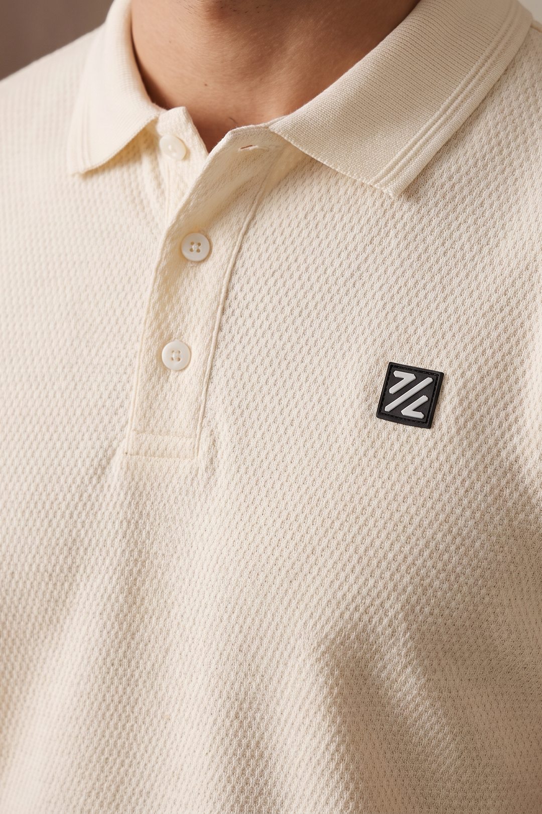 Textured Polo - 6005