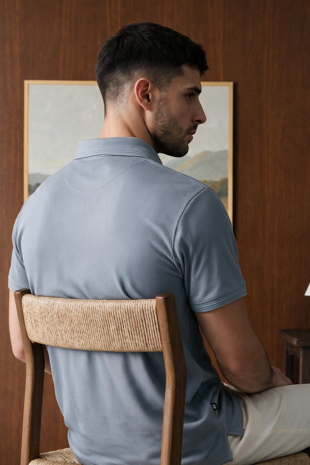 Textured Polo - 6005