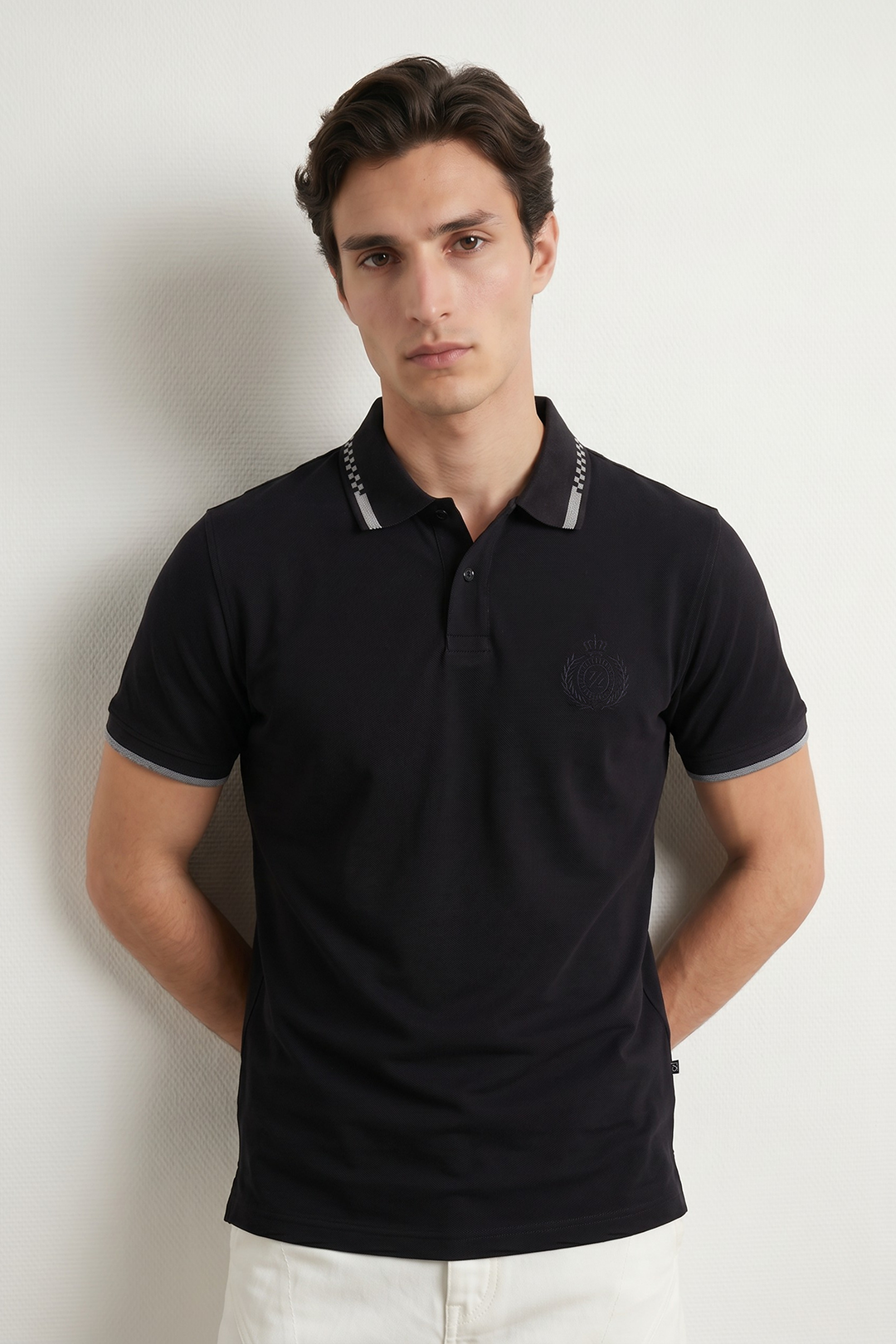 Geomatery Collar Polo - 6002