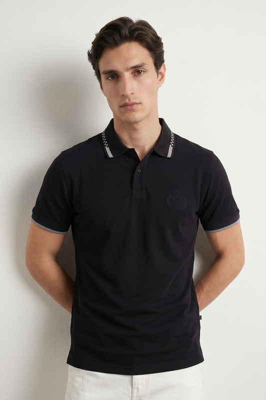 Geomatery Collar Polo - 6002