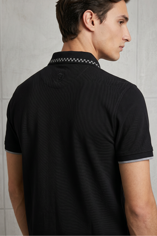 Geomatery Collar Polo - 6002