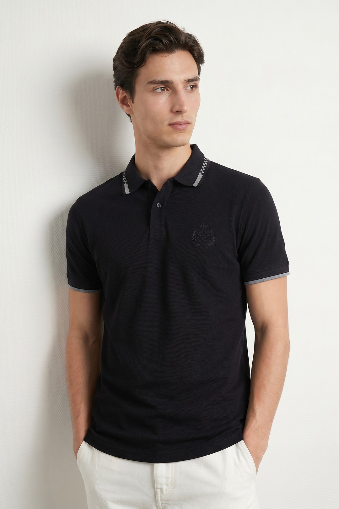Geomatery Collar Polo - 6002