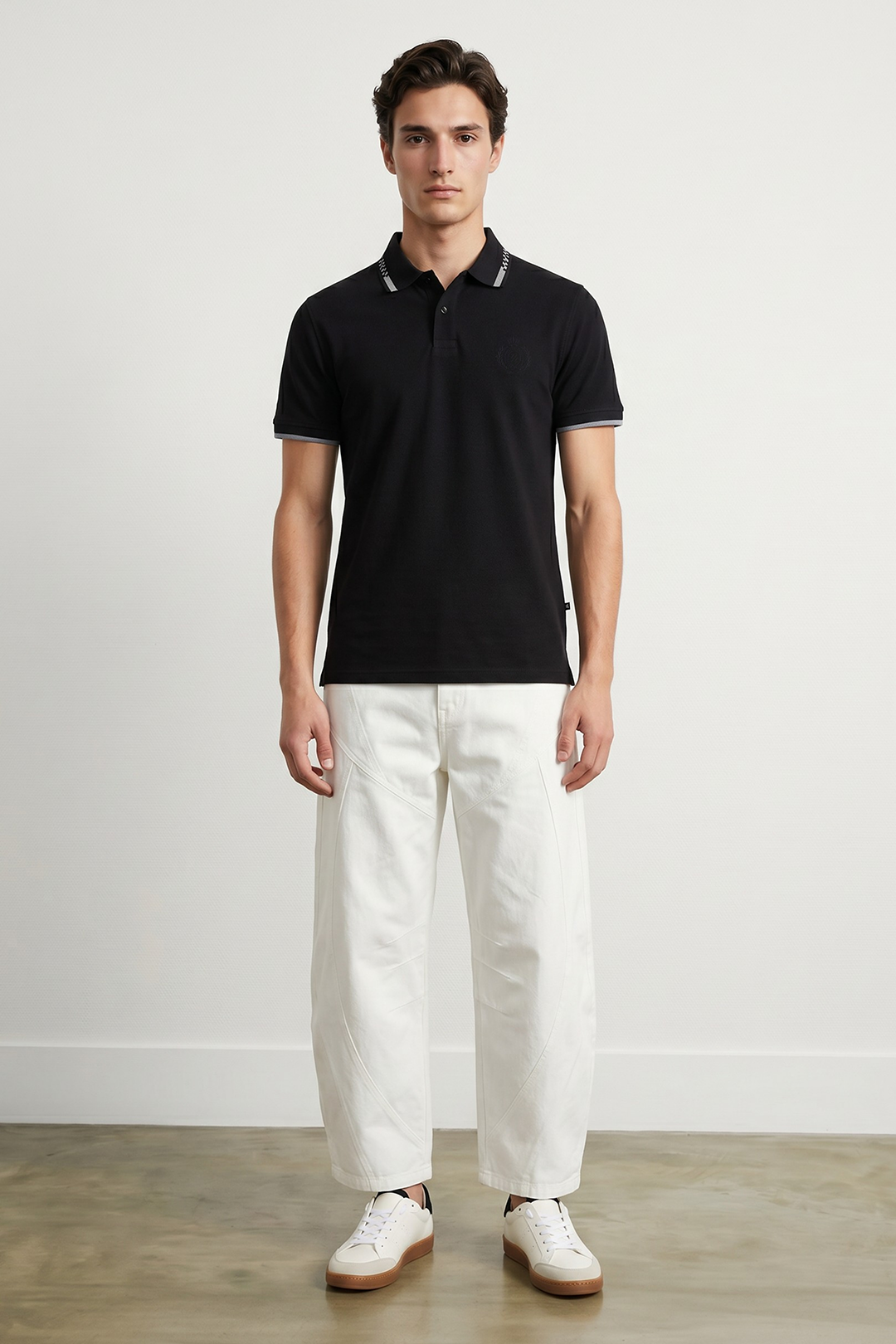 Geomatery Collar Polo - 6002