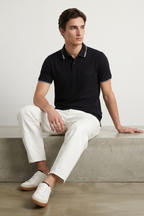 Geomatery Collar Polo - 6002