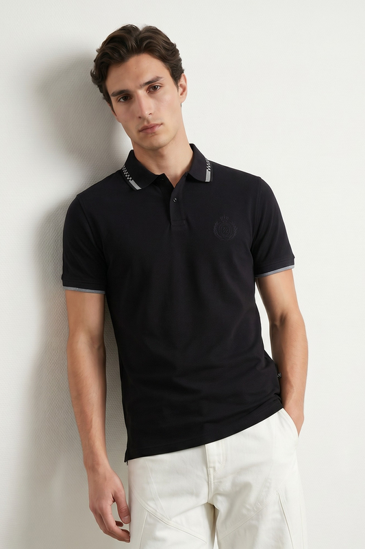 Geomatery Collar Polo - 6002