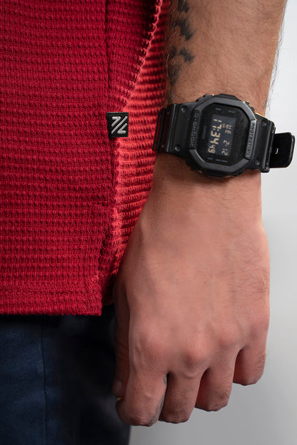 Textured Polo - 5001