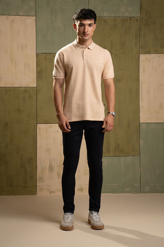 Textured Polo - 5003