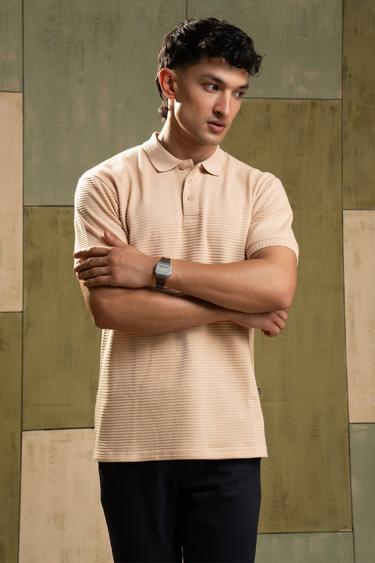 Textured Polo - 5003