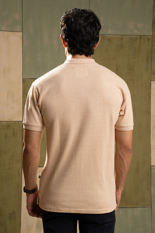 Textured Polo - 5003