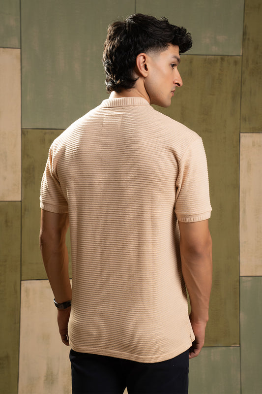 Textured Polo - 5003