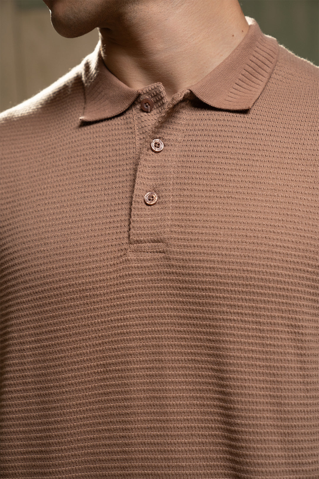 Textured Polo - 5004