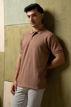Textured Polo - 5004