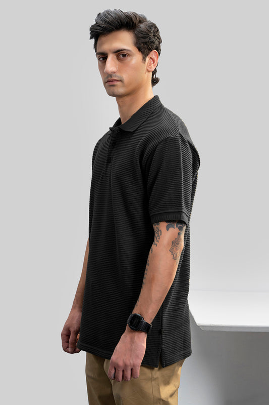 Textured Polo - 5002