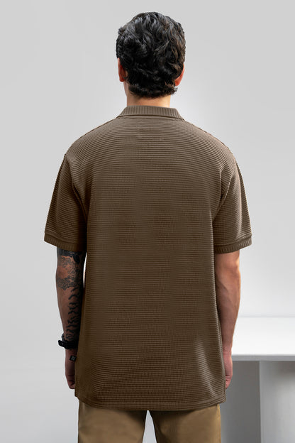 Textured Polo - 5004