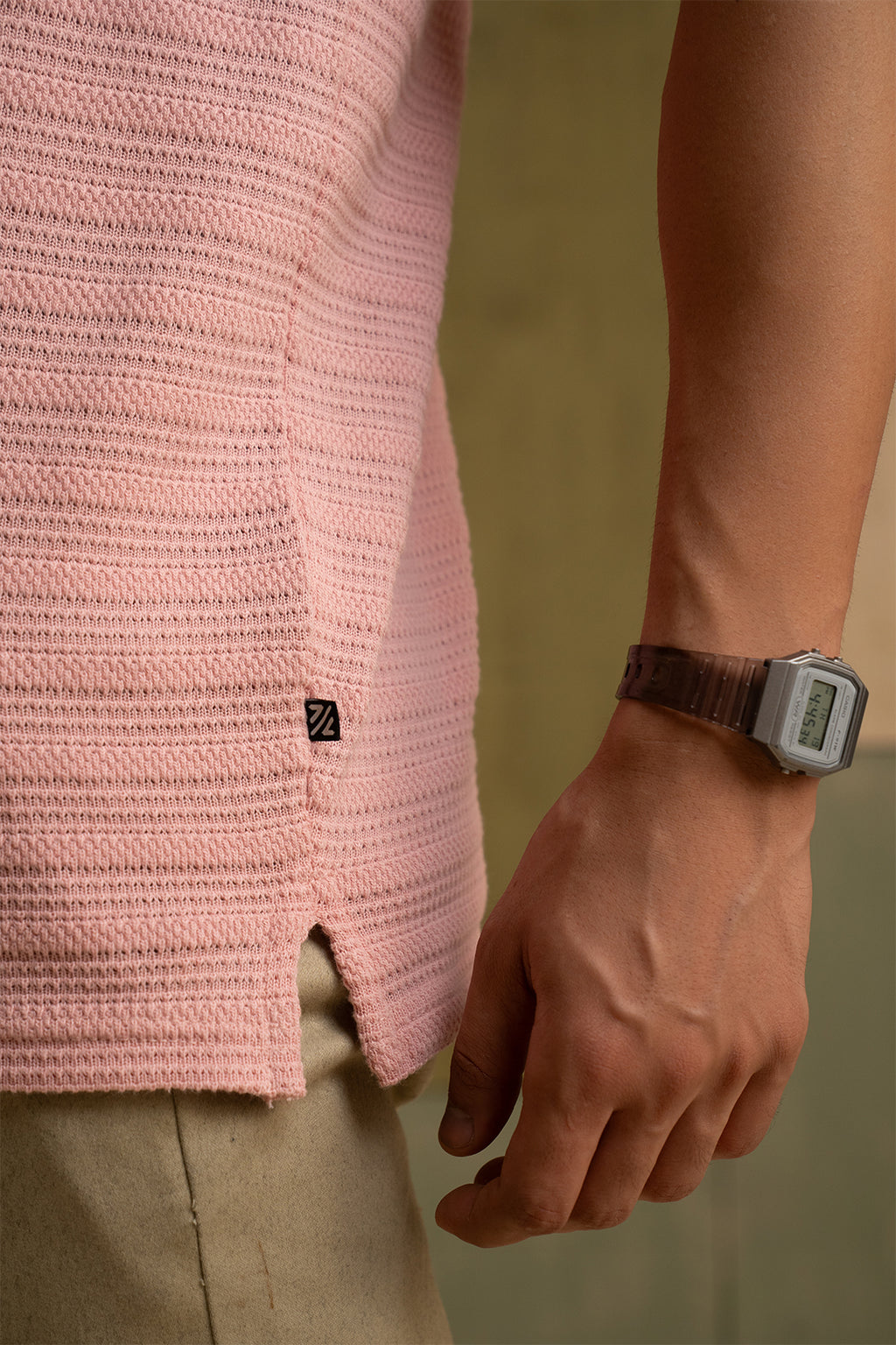 Textured Polo - 5004