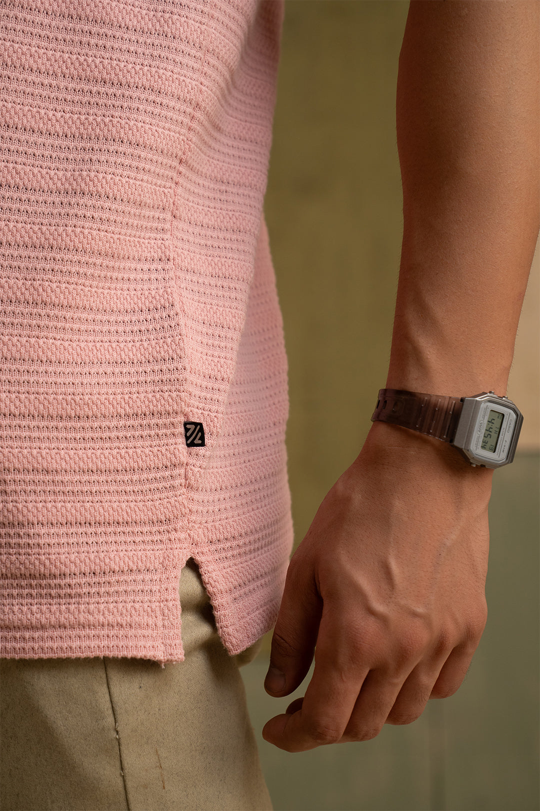 Textured Polo - 5004