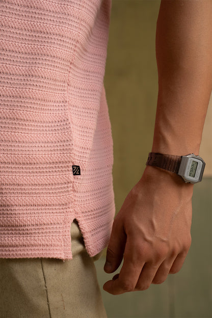 Textured Polo - 5004
