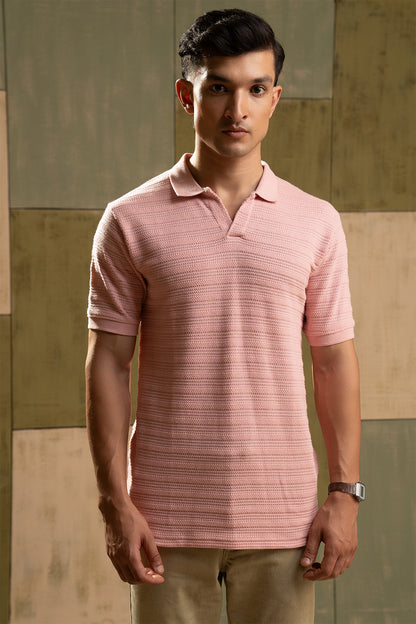 Textured Polo - 5004