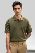Textured Polo - 5005