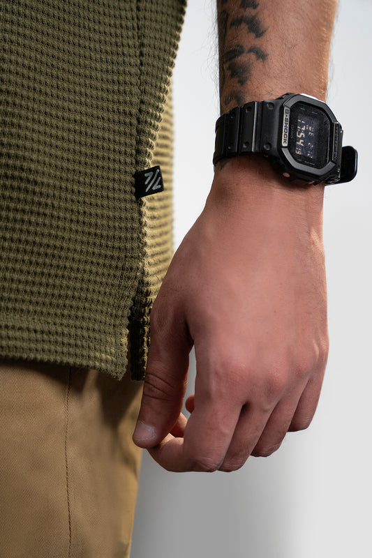 Textured Polo - 5005