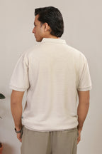Loose Guage Zipper Polo - 6001