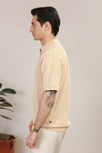 Loose Guage Zipper Polo - 6001