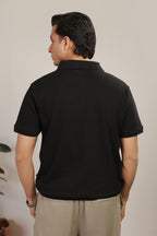 Loose Guage Zipper Polo - 6001
