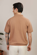 Loose Guage Zipper Polo - 6001