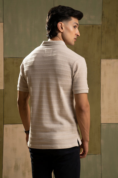 Textured Polo - 5001