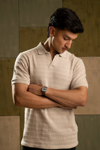 Textured Polo - 5001