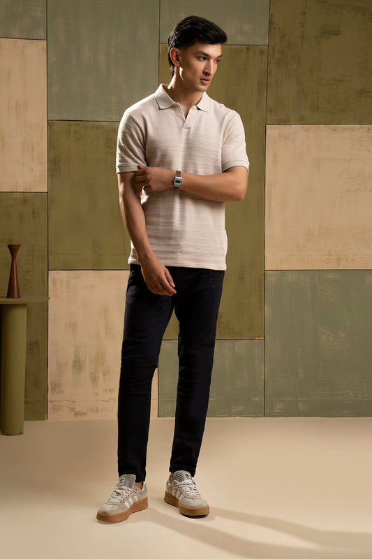 Textured Polo - 5001