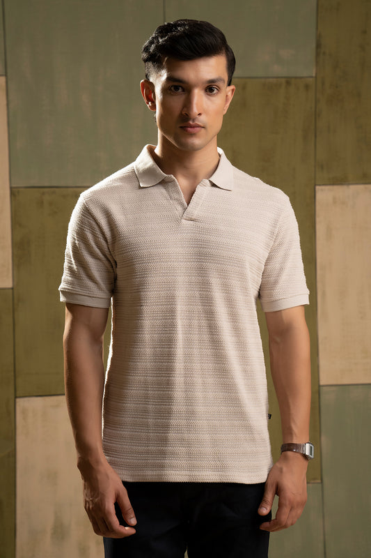 Textured Polo - 5001
