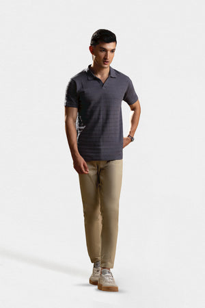 Textured Polo - 5003