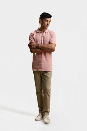 Textured Polo - 5004