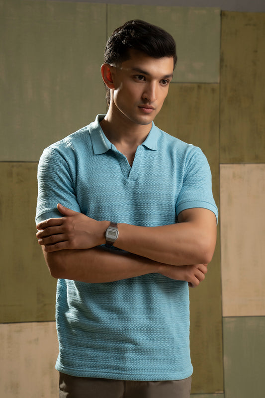 Textured Polo - 5005