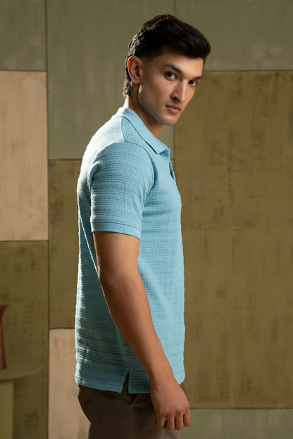 Textured Polo - 5005