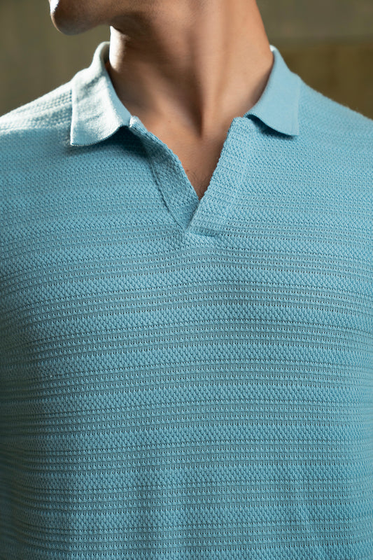 Textured Polo - 5005