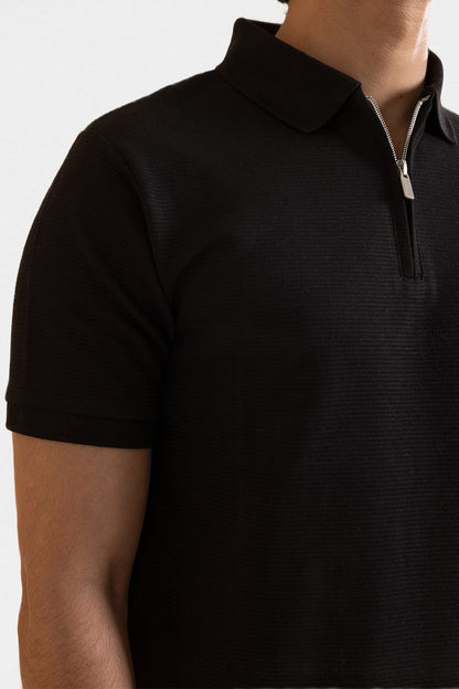 Ottoman Zipper Polo - 5001