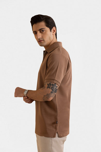 Ottoman Zipper Polo - 5001