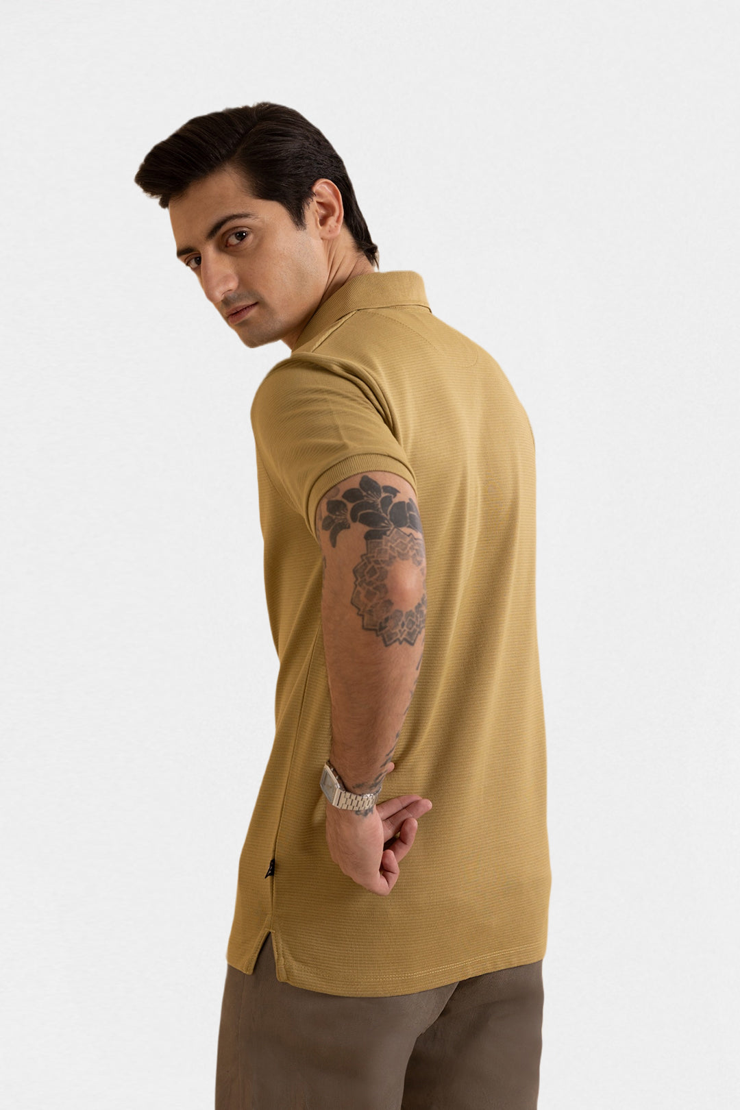 Ottoman Zipper Polo - 5001